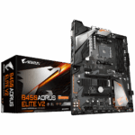 Gigabyte B450 AORUS Elite V2 AM4 ATX Gaming Motherboard
