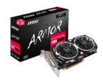MSI Radeon RX 570 ARMOR 4G OC Gaming Graphics Card Gpu