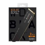 WD BLACK SN770 2TB Gaming Internal NVMe PCIe 4.0 SSD Solid State Drive SSD