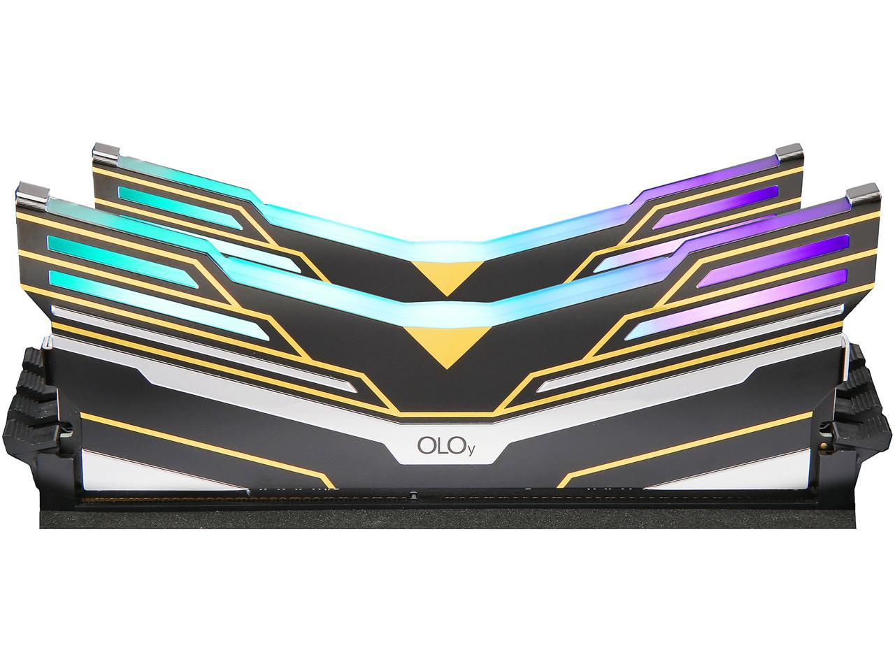 20-821-162-Z05 OLOy WarHawk RGB 64GB (2 x 32GB) DDR4 3600 Desktop Gaming Memory Ram - Image 1
