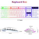 G21B Keyboard And Mouse USB Wired RGB Gaming Keyboard Mouse Combo - Image 9