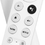 Google Chromecast 4k & HD Snow Streaming Media Player Remote Control GA01919REM GA01919-US
