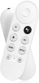 Google Chromecast 4k & HD Snow Streaming Media Player Remote Control GA01919REM GA01919-US