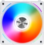 Lian Li UNI Fan AL AL120 RGB Daisy Chain ARGB 120mm UF-AL120-3W White x3 Computer Case Fans - Image 3