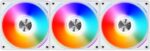 Lian Li UNI Fan AL AL120 RGB Daisy Chain ARGB 120mm UF-AL120-3W White x3 Computer Case Fans - Image 2