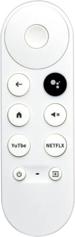 Google Chromecast 4k & HD Snow Streaming Media Player Remote Control GA01919REM GA01919-US - Image 7