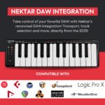 Nektar SE25 | USB MIDI Controller Keyboard with Nektar DAW Integration Black - Image 2
