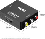 HDMI to AV Converter, HDMI to RCA Adapter, 1080p Video Converter Adapter - Image 7