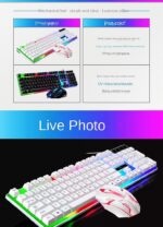 G21B Keyboard And Mouse USB Wired RGB Gaming Keyboard Mouse Combo - Image 6