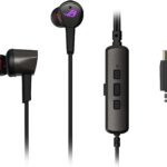 ASUS ROG Cetra II in-Ear Gaming Headphones | Earbuds, Microphone, Active Noise Canceling (ANC), USB-C, Silicon Tips
