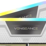 Corsair Vengeance RGB DDR5 32GB (2x16GB) 5600MHz C36 Intel Desktop Memory White