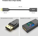 DisplayPort to HDMI Gold Plated Adapter (Male to Female) - Image 3