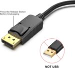 DisplayPort to HDMI Gold Plated Adapter (Male to Female) - Image 5