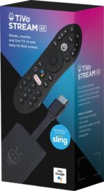 TiVo - Stream 4K UHD Streaming Media Player with Google Assistance Voice Control Remote - Black - Image 2