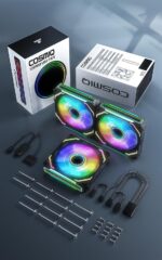 AsiaHorse COSMIQ Uni Fan Daisy Chain 120mm RGB Gaming Computer Case Fans 3Pack - Image 7