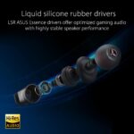 ASUS ROG Cetra II in-Ear Gaming Headphones | Earbuds, Microphone, Active Noise Canceling (ANC), USB-C, Silicon Tips - Image 4