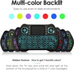 Wireless Mini Keyboard Remote Control Touchpad Mouse Combo Controller for Smart TV Android TV Box - Image 6