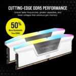 Corsair Vengeance RGB DDR5 32GB (2x16GB) 5600MHz C36 Intel Desktop Memory White - Image 5