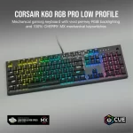 Corsair K60 RGB PRO Mechanical Gaming Keyboard - Image 4
