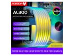 COOLMOON AOSOR AL300 Flexible Light Bar 24PIN Power 5V ARGB Aura Sync Strimer - Image 3