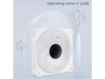 SAMA ARGB PC Case Fan 120mm Fan 12V 5V 3Pin High Performance High Airflow FAN Quiet Edition Computer Case Fan Whit - Image 6