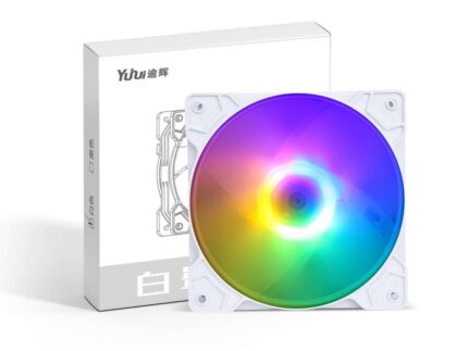 SAMA ARGB PC Case Fan 120mm Fan 12V 5V 3Pin High Performance High Airflow FAN Quiet Edition Computer Case Fan Whit
