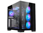 SAMA A711 Tempered Glass 4x ARGB Fans Type-C ATX Mid Tower Gaming Computer Case Black - Image 5