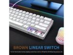 Dierya DK61se Mechanical Keyboard: LED Backlit, 61 Anti-Ghosting Keys, Ultra-Compact USB-C Gaming Mini Keyboard - Image 6