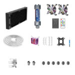 ALSEYE Xtreme WaterX360 Soft Tube Water Cooling Kit Cpu Cooler WaterBlock - Image 4