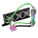 ALSEYE Xtreme WaterX360 Soft Tube Water Cooling Kit Cpu Cooler WaterBlock