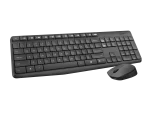 Logitech Mk235 Wireless Keyboard and Mouse Combo Compatible with PC, Laptop