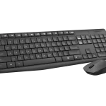Logitech Mk235 Wireless Keyboard and Mouse Combo Compatible with PC, Laptop