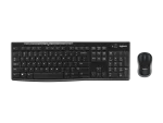 Logitech MK270 Wireless Keyboard And Mouse Combo For PC, Laptop - Black - Image 6