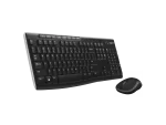 Logitech MK270 Wireless Keyboard And Mouse Combo For PC, Laptop - Black