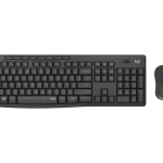 Logitech MK295 Silent Wireless Keyboard & Mouse Combo (Graphite)