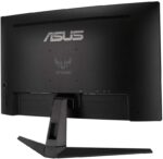 ASUS TUF Gaming VG27VH1BR 27” Curved Monitor, 1080P Full HD, 165Hz (Supports 144Hz), Extreme Low Motion Blur, Adaptive-sync, FreeSync Premium, 1ms, Eye Care, HDMI D-Sub - Image 4