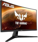 ASUS TUF Gaming VG27VH1BR 27” Curved Monitor, 1080P Full HD, 165Hz (Supports 144Hz), Extreme Low Motion Blur, Adaptive-sync, FreeSync Premium, 1ms, Eye Care, HDMI D-Sub - Image 5