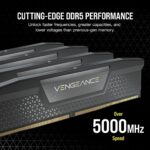 CORSAIR VENGEANCE DDR5 RAM 64GB (2x32GB) 5600MHz CL40 Intel XMP iCUE Gaming Computer Memory - Black (CMK64GX5M2B5600C40) - Image 6