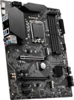 MSI PRO Z690-P DDR4 LGA 1700 Intel Z690 SATA 6Gb/s ATX Intel Desktop Gaming Pc Motherboard - Image 2