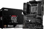 MSI PRO B550-A PRO AM4 AMD B550 SATA 6Gb/s USB 3.0 ATX Desktop Gaming AMD Motherboard