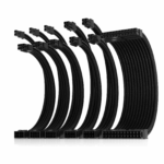 AsiaHorse SLEEVED 16AWG PSU Cable Extension Kit, Gaming PC Custom Soft Braided Power Supply