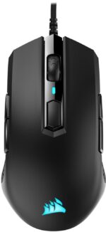 Corsair M55 RGB PRO Multi-Grip Gamer Mouse with Ambidextrous Design Black - CH-9308011 Gaming Mouse