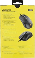 Corsair M55 RGB PRO Multi-Grip Gamer Mouse with Ambidextrous Design Black - CH-9308011 Gaming Mouse - Image 3