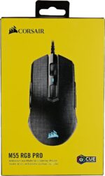 Corsair M55 RGB PRO Multi-Grip Gamer Mouse with Ambidextrous Design Black - CH-9308011 Gaming Mouse - Image 5