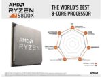 AMD Ryzen 7 5800X 8-Core, 16-Thread Unlocked Gaming Desktop Processor Cpu - Image 2