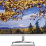 HP M27f Monitor - 27 Inch Screen, Full HD IPS Display, 75Hz, 5ms Response Time, VGA, 2xHDMI, TFT Monitor Silver/Black