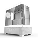 Darkflash DS900 Air Panoramic Full Vision Tempered Glass Slide Panel Luxury PC Gaming Case (White) - Image 2