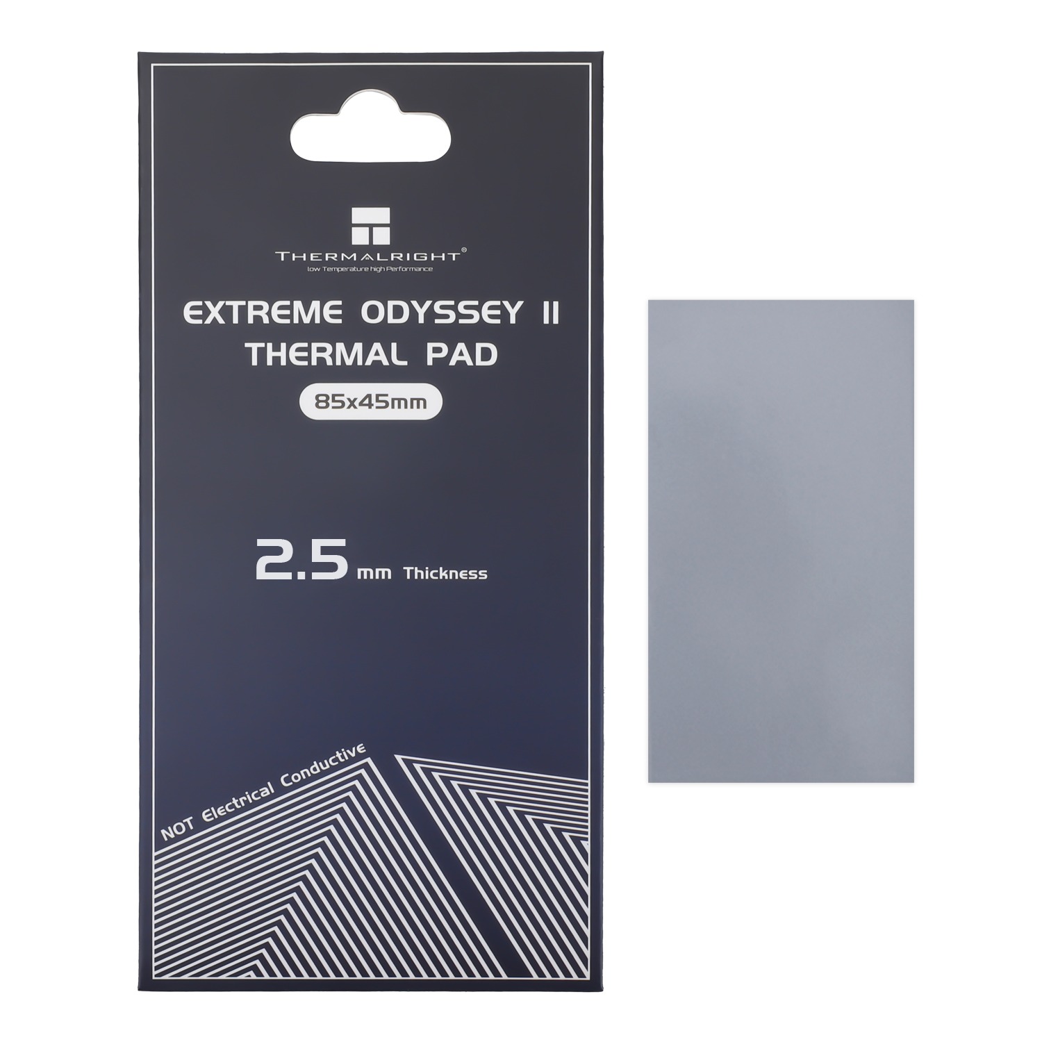 3 THERMALRIGHT EXTREME ODYSSEY II 85x45x2.5mm Silicone Thermal Pads for PC Laptop Heatsink/GPU/CPU/LED/SSD/PS4/PS5 Cooler - Image 1