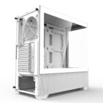 Darkflash DS900 Air Panoramic Full Vision Tempered Glass Slide Panel Luxury PC Gaming Case (White) - Image 9