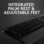 Logitech G213 Prodigy RGB Gaming Keyboard - Spill-Resistant, Black - Image 3